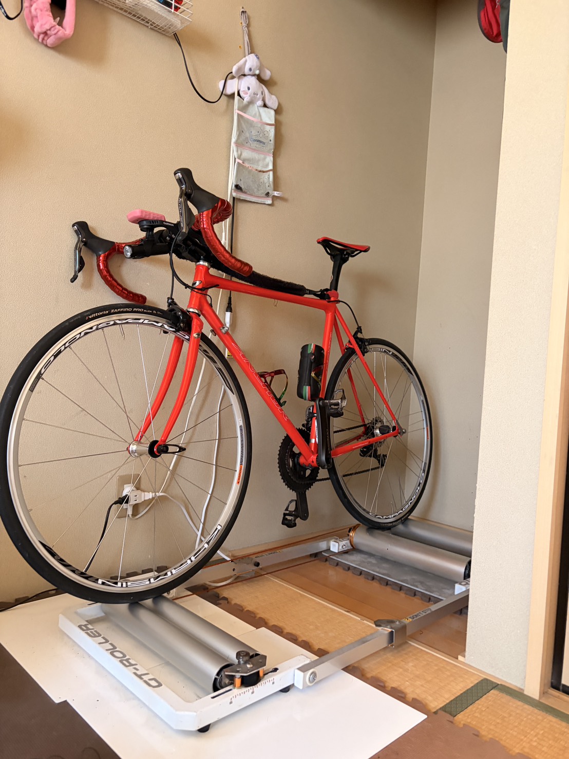 GT-ROLLER Q1.1に載せた赤いRNC7