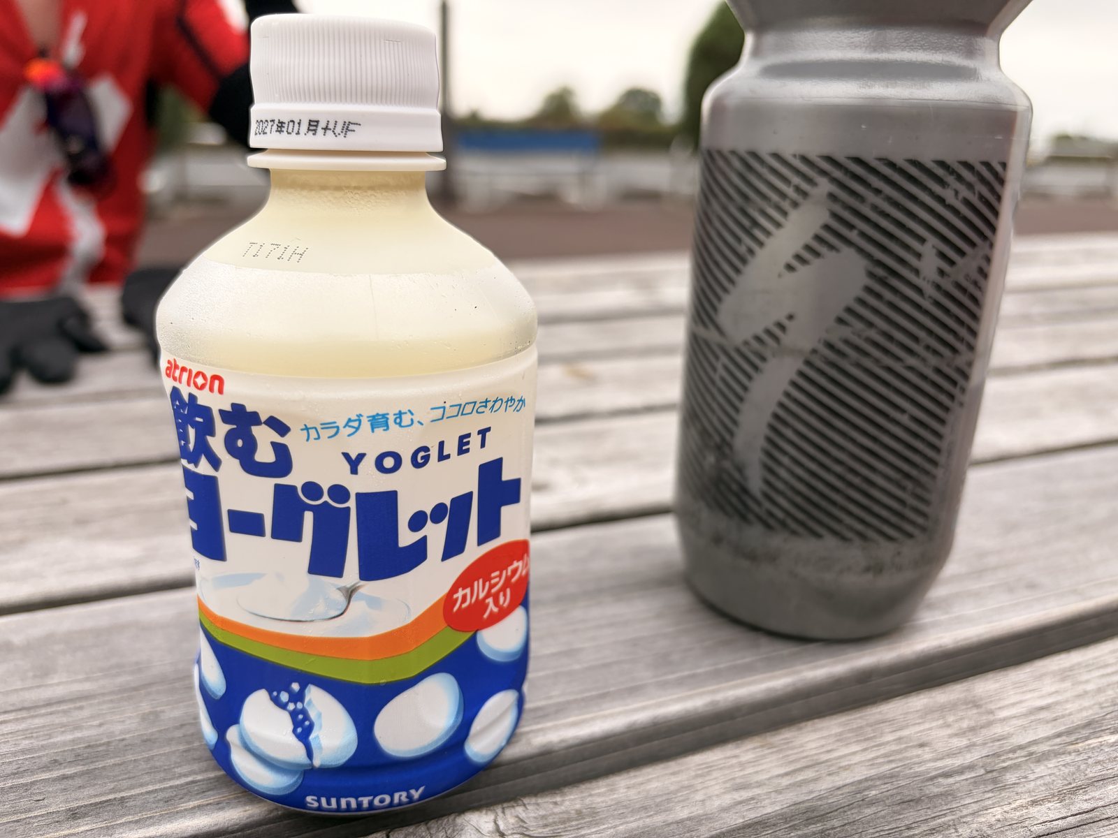 道の駅かぞわたらせで飲んだヨーグレットドリンク