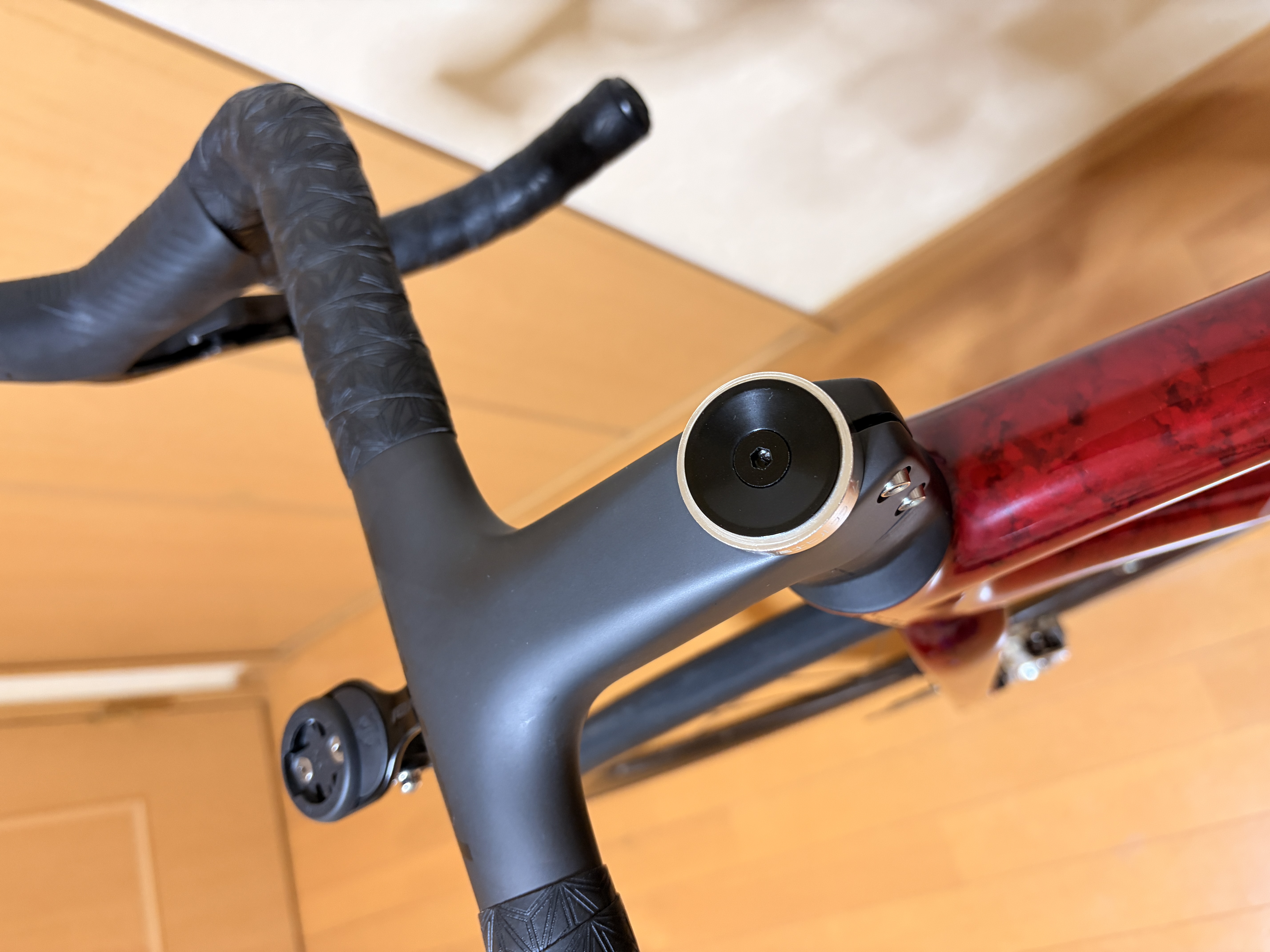 WolfTooth MK0に交換したAethos2のコックピット全体